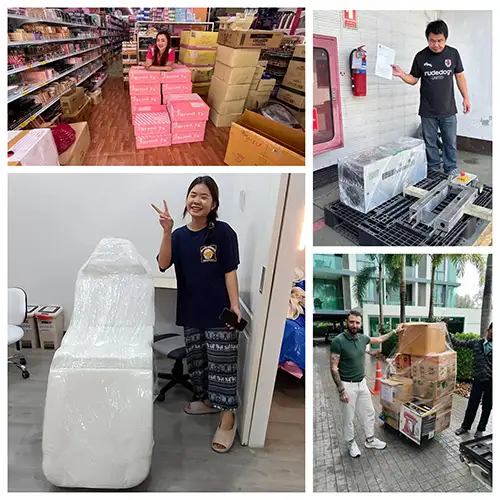 ผลงานการขนของ